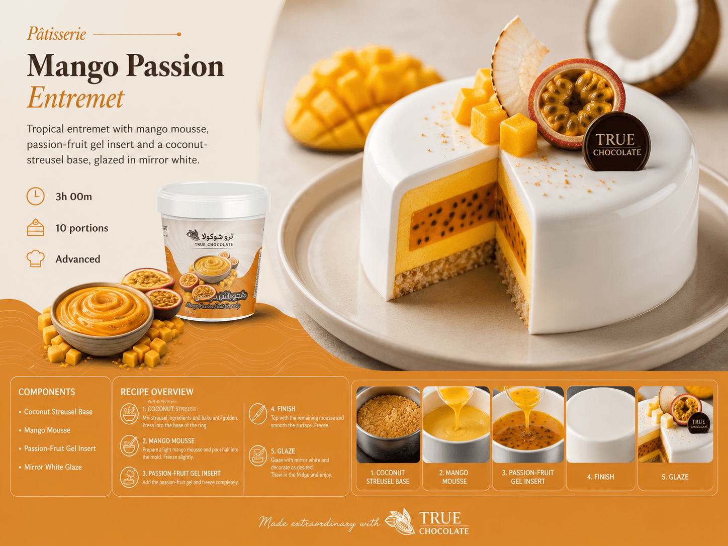 Mango Passion Entremet